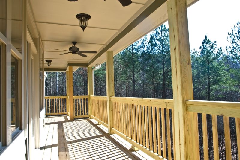 Porch Ceiling Installation
