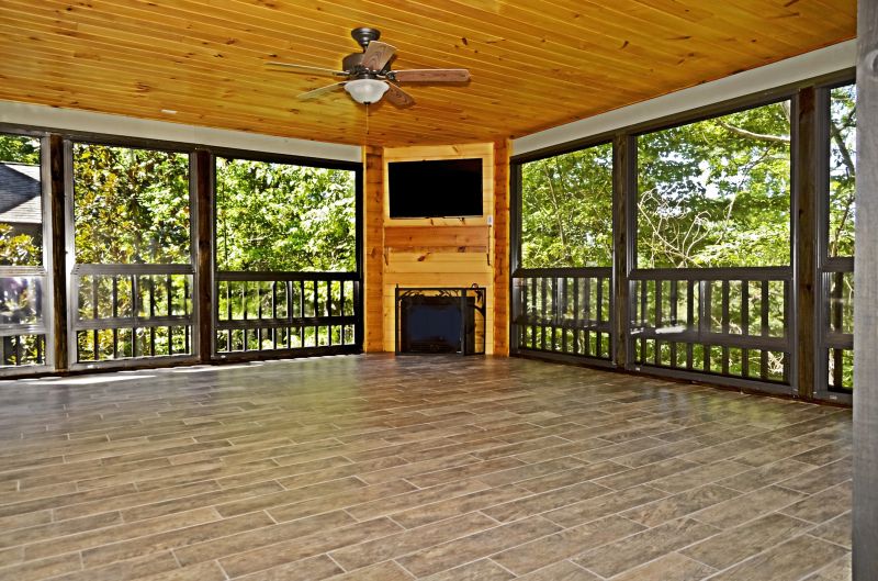 Porch Ceiling Installation