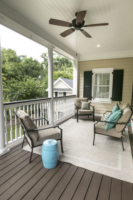 Finished Porch Space